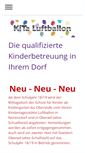 Mobile Screenshot of kita-luftballon.ch